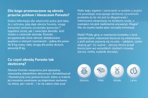 Elacno Foresto Obroża przeciw kleszczom i pchłom dla psów powyżej 8kg + NIESPODZIANKA DLA PSA GRATIS !! 3