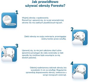 Elacno Foresto Obroża przeciw kleszczom i pchłom dla psów powyżej 8kg + NIESPODZIANKA DLA PSA GRATIS !! 5
