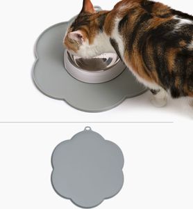 Catit CATIT Mata silikonowa Kwiatek, szara 30cm. 2