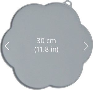 Catit CATIT Mata silikonowa Kwiatek, szara 30cm. 4