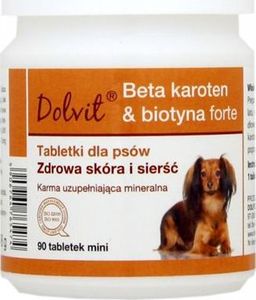 Dolfos Dolvit Beta karoten & biotyna forte Mini 90 tabletek 1