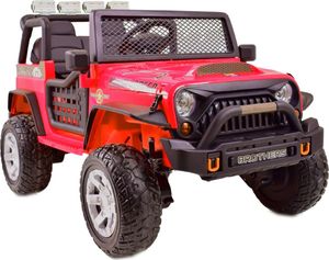 Super-Toys WIELKI DZIP 4X4 ROUGH SPEED, FUNKCJA BUJANIA, WALIZKA, MIĘKKIE KOŁA/XMX-617 2