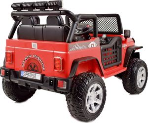 Super-Toys WIELKI DZIP 4X4 ROUGH SPEED, FUNKCJA BUJANIA, WALIZKA, MIĘKKIE KOŁA/XMX-617 7