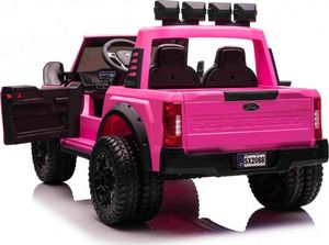 Pojazd Ford Super Duty Różowy 13