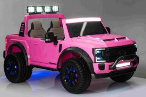 Pojazd Ford Super Duty Różowy 18