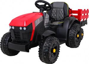 Traktor Titanium Z Przyczepą Czerwony 1