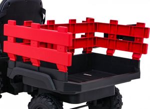 Traktor Titanium Z Przyczepą Czerwony 14