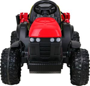 Traktor Titanium Z Przyczepą Czerwony 3