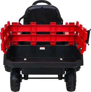 Traktor Titanium Z Przyczepą Czerwony 6