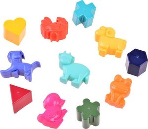 HOLA Interaktywny Domek sorter klocki zwierzątka ZA3518 3