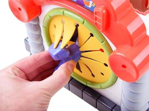 HOLA Interaktywny Domek sorter klocki zwierzątka ZA3518 9