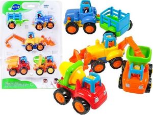 HOLA Traktor Koparka Wywrotka z Napędem ZESTAW ZA0020 12