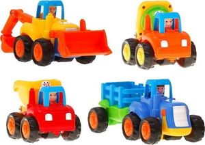 HOLA Traktor Koparka Wywrotka z Napędem ZESTAW ZA0020 2