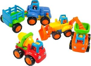 HOLA Traktor Koparka Wywrotka z Napędem ZESTAW ZA0020 10