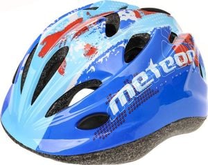 Meteor Kask rowerowy Meteor HB6-5 S 48-52 cm niebieski M 1