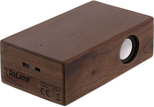Głośnik InLine Woodbrick brązowy (55381H) 2