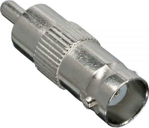 Adapter AV InLine RCA (Cinch) - BNC srebrny (99320) 2