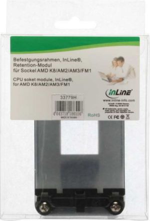 InLine Backplate AMD K8, AM2, AM3, FM1 (33779H) 2