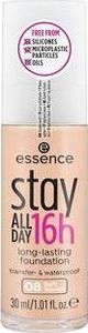 Essence Essence Stay All Day 16H Long-Lasting Foundation długotrwały podkład do twarzy 08 Soft Vanilla 30ml 1
