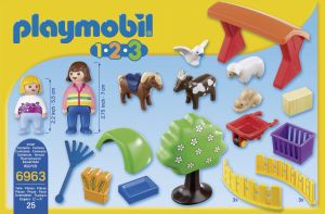 Playmobil 1.2.3. Małe zoo (6963) 2