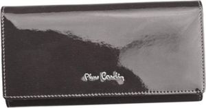Pierre Cardin Rozbudowany, lakierowany portfel damski ze skóry naturalnej 1