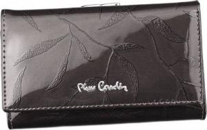 Pierre Cardin Średniej wielkości lakierowany portfel damski z sekcją na monety 1