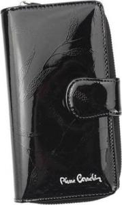 Pierre Cardin Efektowny, pionowy portfel damski z lakierowanej skóry naturalnej 1