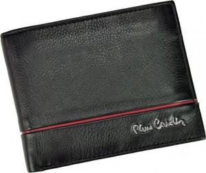 Pierre Cardin Skórzany portfel męski z kolorowym przeszyciem, z miejscem na dokumenty 1
