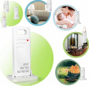 Stacja pogodowa Berdsen Stacja pogodowa z wyświetlaczem BD-900 biała 5