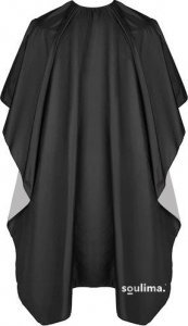 Dla Fryzjerów Peleryna Fryzjerska Czarna 2