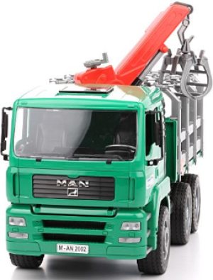 Bruder Professional Series MAN Timber Truck with Loading Crane (02769) 6
