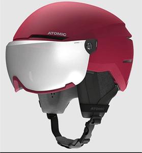 Atomic Kask Atomic Savor Visor Stereo Dark Red 2022 1