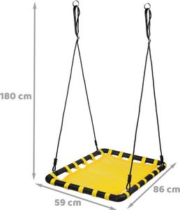 Huśtawka SkyFlyer SkyFlyer Huśtawka Bocianie Gniazdo 76x102cm SP0659 2