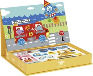 Tooky Toy TOOKY TOY Układanka Edukacyjna Magnetyczne Pudełko dla Dzieci 80 el. 1