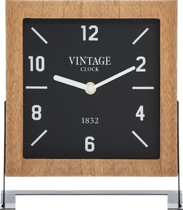 Atmosphera Zegar stołowy Micah na metalowym stojaku 2