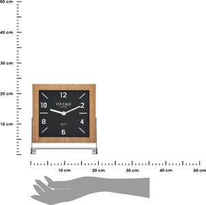 Atmosphera Zegar stołowy Micah na metalowym stojaku 3