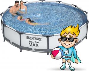 Bestway Basen stelażowy Steel Pro Max 366cm 16w1 (56416) 3