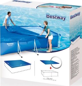 Bestway Pokrywa do basenu stelażowego 400 x 211 cm Bestway 58107 2
