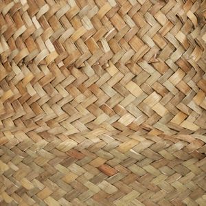 HowHomely Kwietnik wiszący z trawy morskiej 18 cm 5