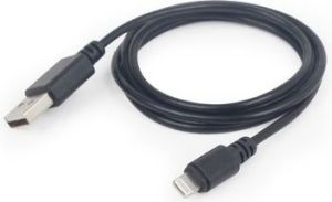 Kabel USB Gembird USB-A - Lightning 2 m Czarny (CC-USB2-AMLM-2M) 2