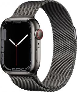 Smartwatch Apple Watch Series 7 GPS + Cellular 41mm Grafitowy  (MKJ23WB/A) 1