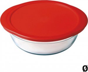 Cuisine Elegance Pojemnik na Lunch Cuisine Czerwony Szkło borokrzemowe - 0,35 l 1