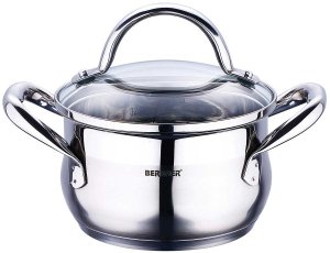 Bergner Garnek Bergner Stal nierdzewna Srebrzysty - 16 x 9,5 cm - 1,7 L 1