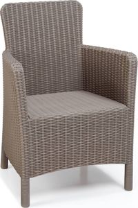 Allibert Krzesło ogrodowe Trenton, cappuccino, 226454 4