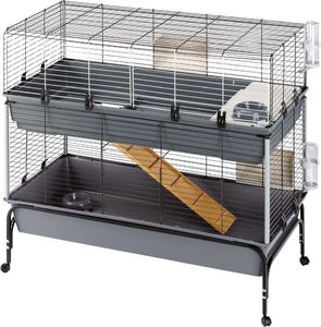 Ferplast Ferplast Klatka dla królika Rabbit 120 Double, 118x58x117 cm, szara 1