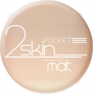 Bell Puder matujący "2 Skin" Pocket nr 042 natural prasowany 9g 1