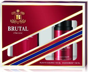 La Rive Brutal Classic Zestaw prezentowy (Płyn po goleniu 100ml + Dezodorant spray 150ml) - 581885 1