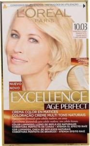 XXX_Loreal (L’Oreal Paris) Trwała Koloryzacja Przeciwstarzeniowa Excellence Age Perfect L'Oreal Expert Professionnel Jasny złocisty blond 1