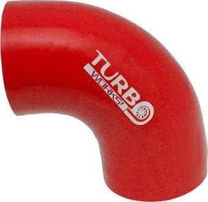 TurboWorks_G Kolanko 90st TurboWorks Red 60mm 1