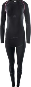 Brugi Bielizna termoaktywna damska zestaw bluza + spodnie legginsy Brugi 2RCG czarny rozmiar L/XL 1